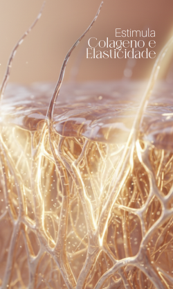 Estimula colageno e elasticidade